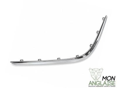 Chrome de pare choc arrière gauche Jaguar XJ X350 de 2003 à 2007 Référence OE : C2C1595