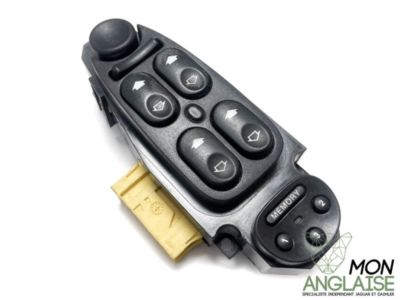 Interrupteur de portière conducteur avec mémoires Jaguar XJ8 1998-2002 | LNC6331BF