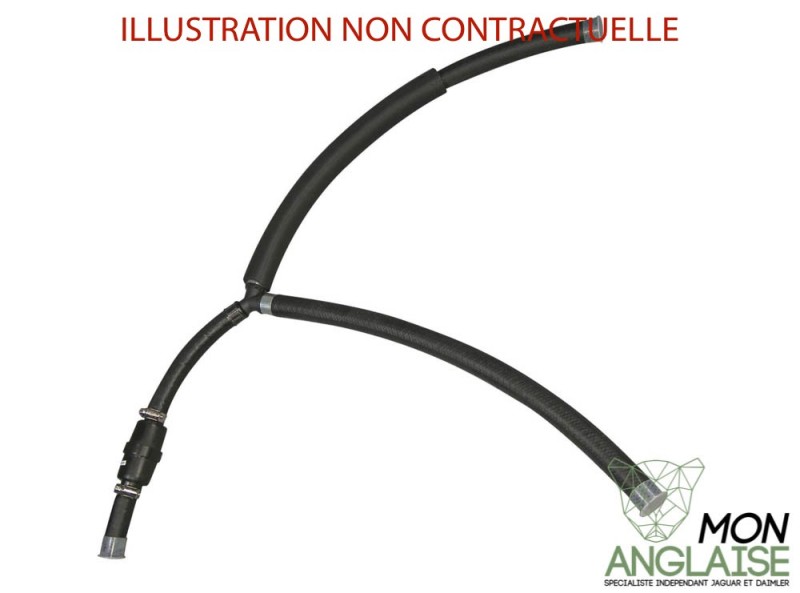 Durite basse pression de direction et suspension Jaguar XJ40 1990-1992 | CCC6573