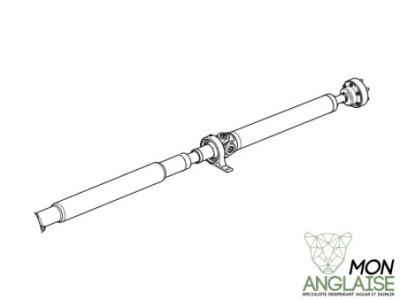 Arbre de transmission Jaguar XF de 2008 à 2009 Référence OE : C2Z8973