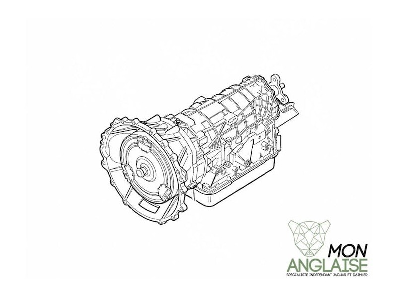 Boite de vitesse automatique 4.0L Jaguar XJ8 1998-1998 | NJB4400AB