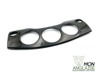 Boiserie de compteur RHD ronce de noyer foncé Jaguar XJ8 1998-2002 | GNC6926BCRNF