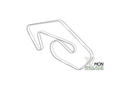 Courroie d'accessoires Jaguar F-Type de 2015 à 2015 Référence OE : T2R16360