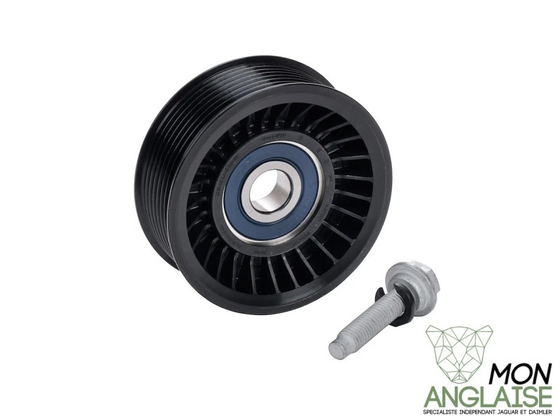 Poulie de renvoi Jaguar F-Type de 2014 à 2016 Référence OE : C2D21157