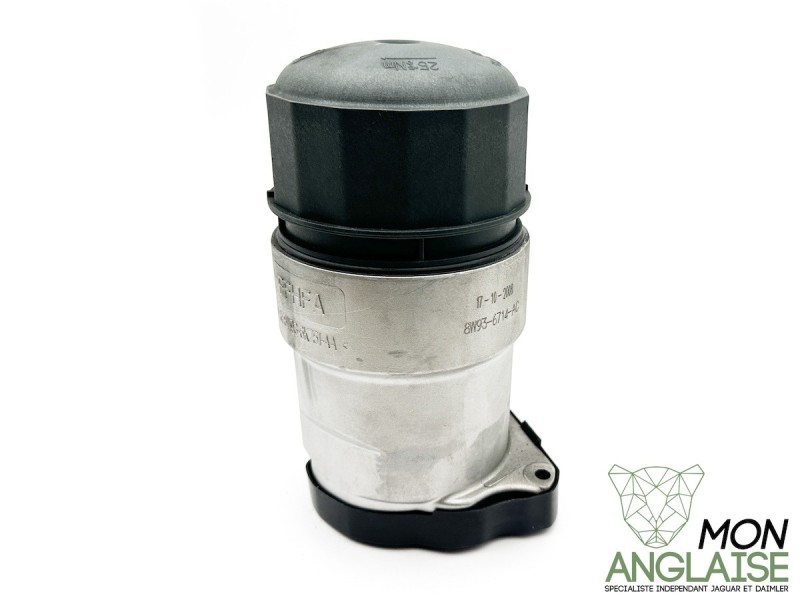 Support filtre à huile Jaguar F-Type de 2014 à 2024 Référence OE : AJ812351