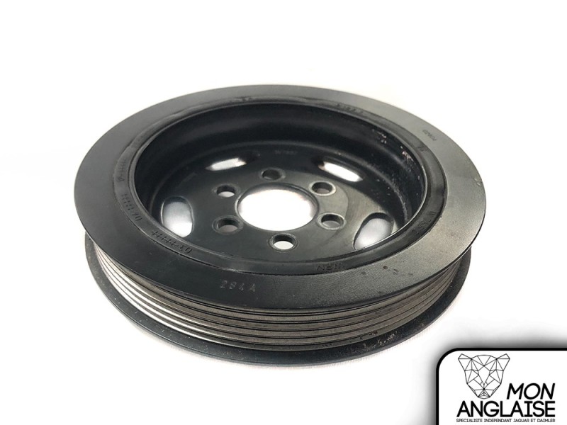 Poulie de vilebrequin Jaguar New XJ de 2010 à 2019 Référence OE : JDE37423