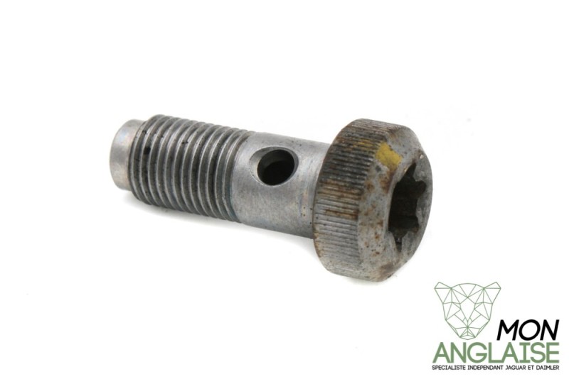 Boulon banjo d'alimentation d'huile de turbo Jaguar New XJ de 2010 à 2019 Référence OE : C2D16658