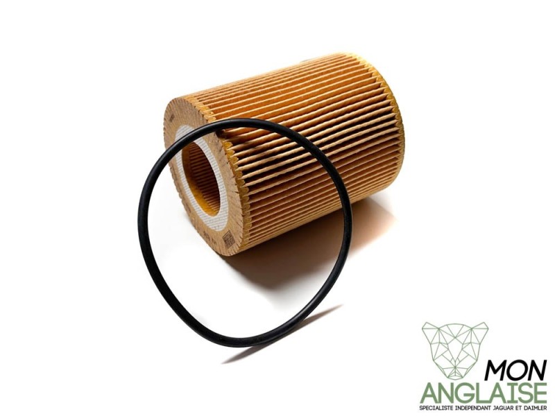 Filtre à huile Jaguar New XJ de 2010 à 2019 Référence OE : JDE8751