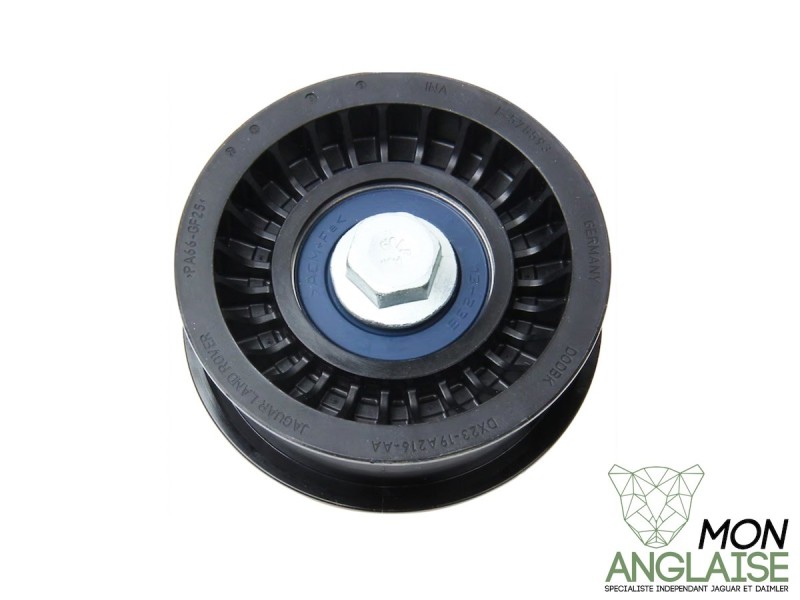 Poulie de renvoi Jaguar New XJ de 2010 à 2019 Référence OE : C2D21156