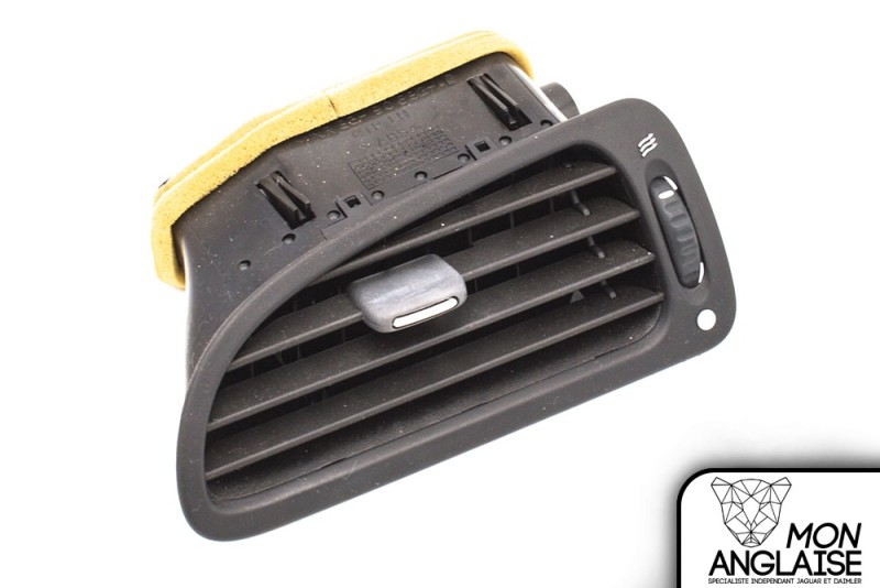Aérateur de tableau de bord centrale gauche Jaguar S-Type de 1999 à 2002 Référence OE : XR823484