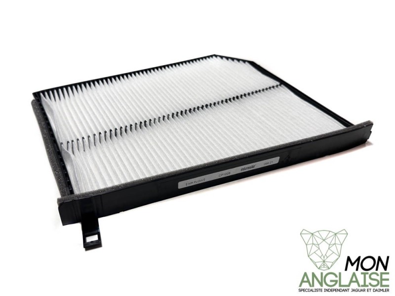 Filtre habitacle Jaguar S-Type de 1999 à 2002 Référence OE : XR838396