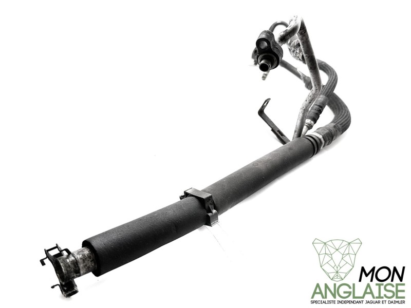 Flexible de climatisation entrée sortie compresseur Jaguar S-Type de 1999 à 2002 Référence OE : XR814088