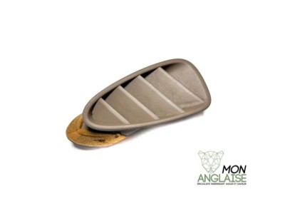 Grille de désembueur droite sable RHD - UK Jaguar S-Type de 1999 à 200