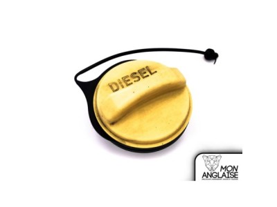 Bouchon de réservoir de carburant diesel jaune Jaguar S-Type de 2004 à