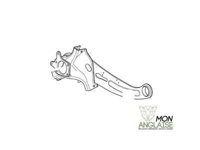 Porte moyeu arrière droite Jaguar X-Type de 2001 à 2009 Référence OE : C2S49746