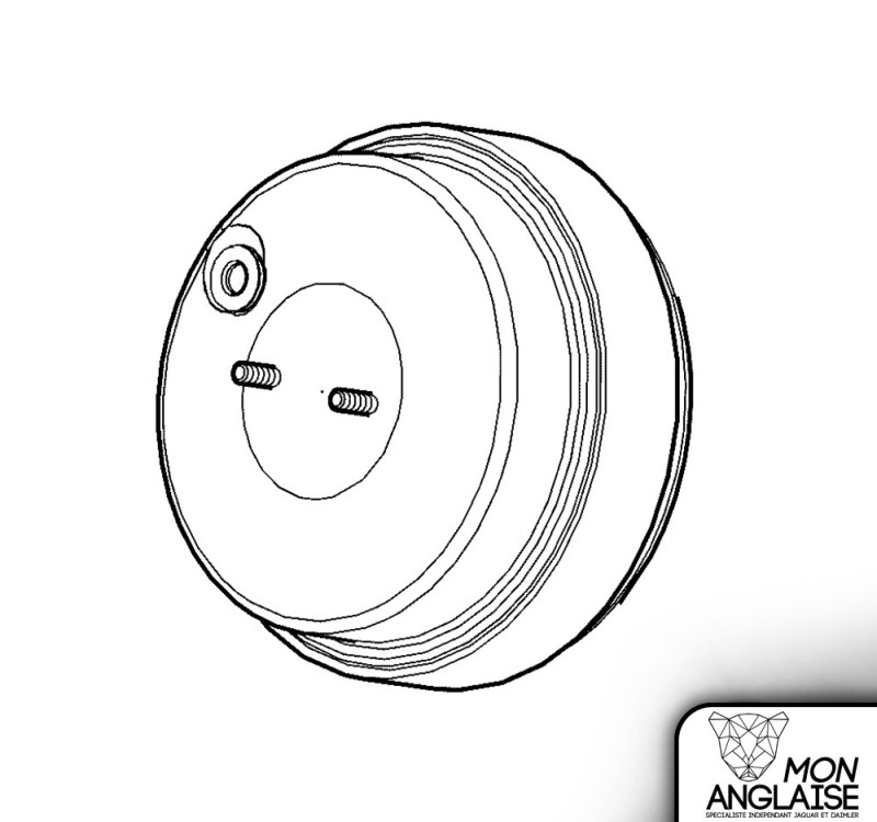 Amplificateur de frein Jaguar X-Type de 2007 à 2009 Référence OE : C2S48698