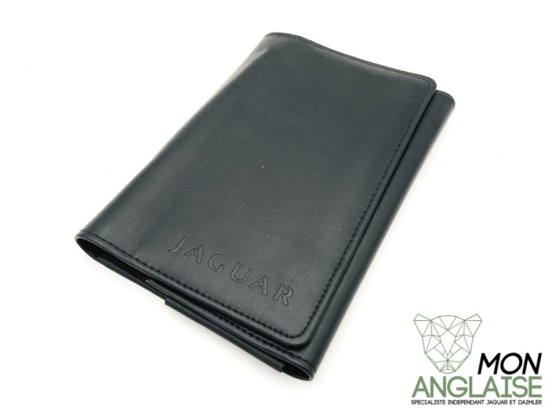 Pochette cuir noir porte documents Jaguar Jaguar X-Type de 2001 à 2009 Référence OE : POCHETTE09