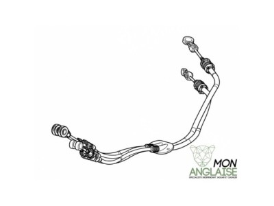 Câble de changement de vitesse Jaguar X-Type de 2001 à 2009 Référence OE : C2S47848