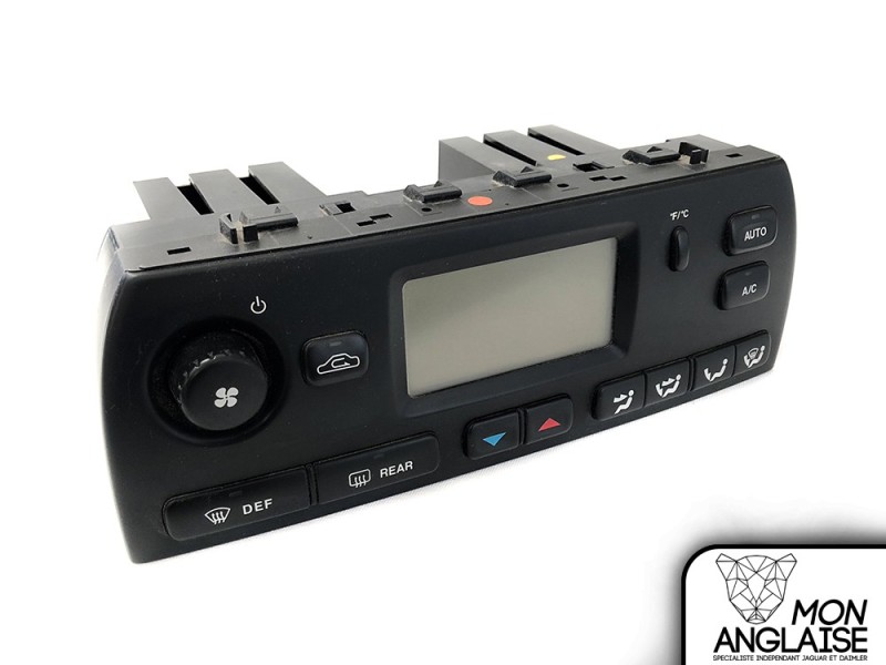 Commandes de climatisation (Noire) Jaguar X-Type de 2001 à 2002 Référence OE : C2S22145