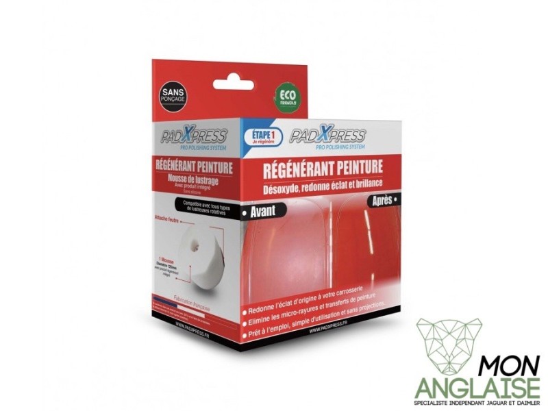 Régénérant peinture haute performances PadXpress® Jaguar X-Type de 2001 à 2009 Référence OE : DABSRP