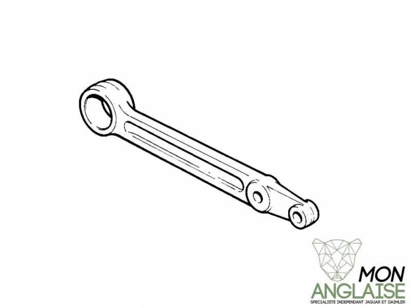 Bras de triangle avant gauche supérieur (partie avant) Jaguar X300 de 1995 à 1997 Référence OE : CCC4949
