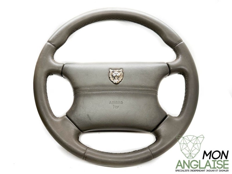 Volant cuir vert sauge Jaguar X300 de 1995 à 1997 Référence OE : HNA9181CDHFA