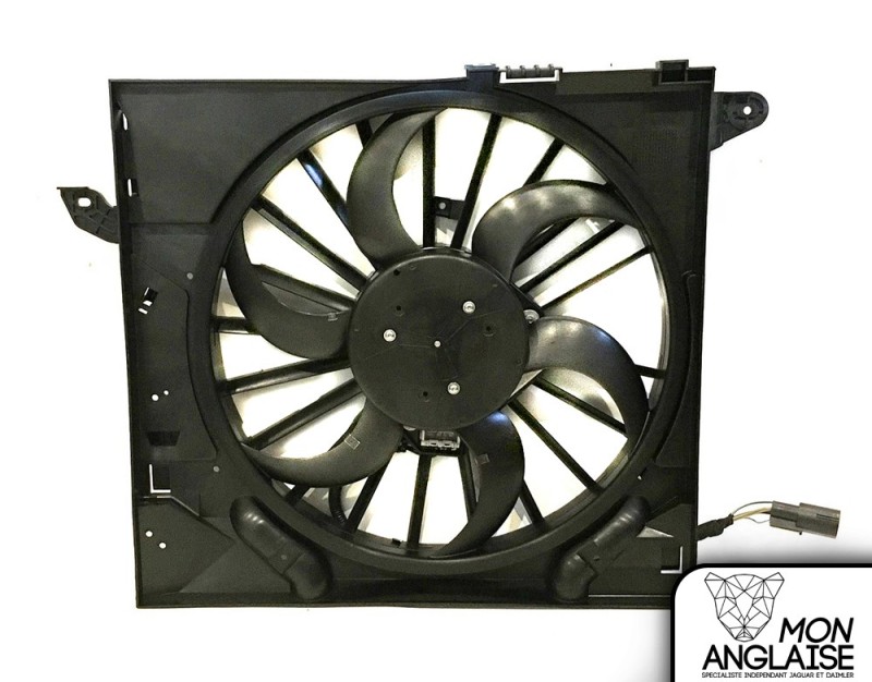 Ventilateur de refroidissement Jaguar XF de 2008 à 2009 Référence OE : XR858357