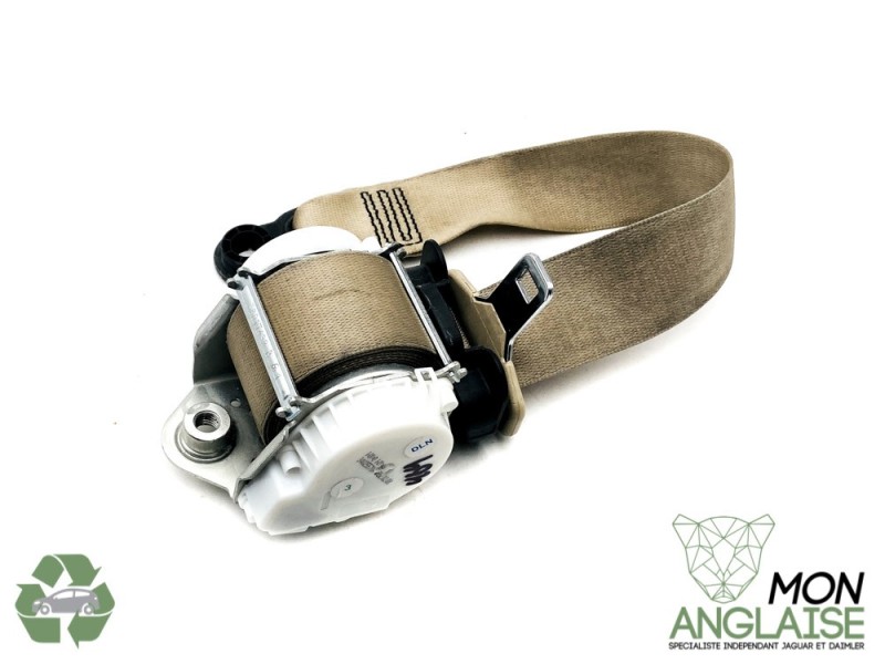 Ceinture avant gauche champagne Jaguar XF de 2008 à 2009 Référence OE : C2Z20424SEL