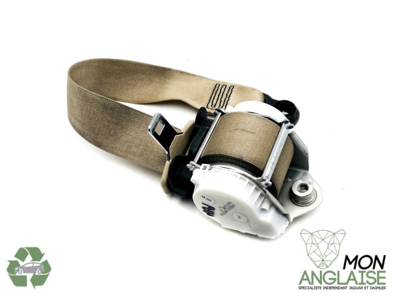 Ceinture avant droite champagne Jaguar XF de 2008 à 2009 Référence OE : C2Z20420SEL