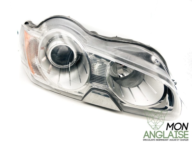 Optique avant droite halogène abimé LHD - FR Jaguar XF de 2008 à 2011 Référence OE : C2Z30848