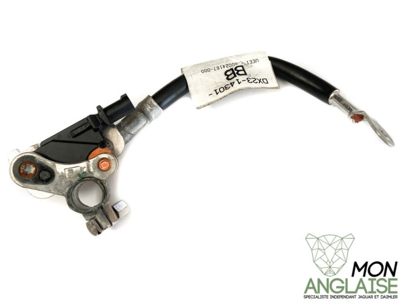 Câble de batterie négatif avec module de surveillance Jaguar XF de 2013 à 2014 Référence OE : C2Z22012