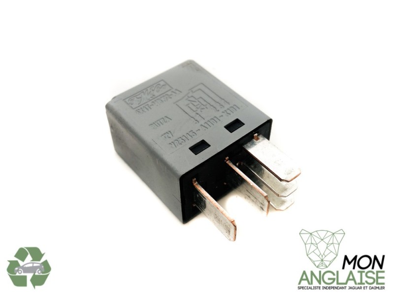Relais gris 12V 5 fiches Jaguar XF de 2008 à 2015 Référence OE : C2S48039