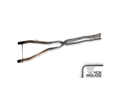 Ligne centrale inox Jaguar XF de 2008 à 2015 Référence OE : C2Z2686I