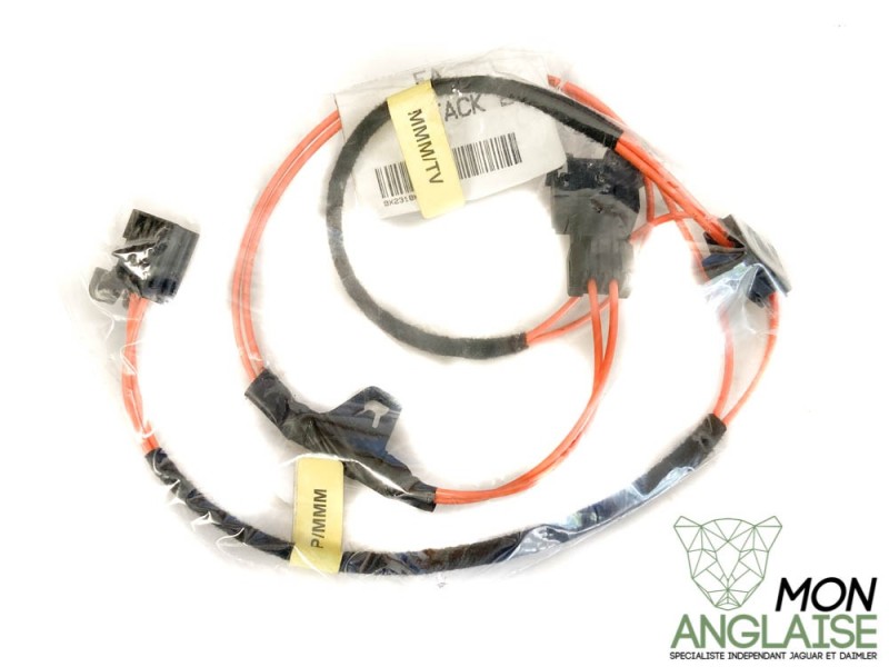 Câble de connexion fibre optique coffre 2 modules Jaguar XF de 2010 à 2015 Référence OE : C2Z4659