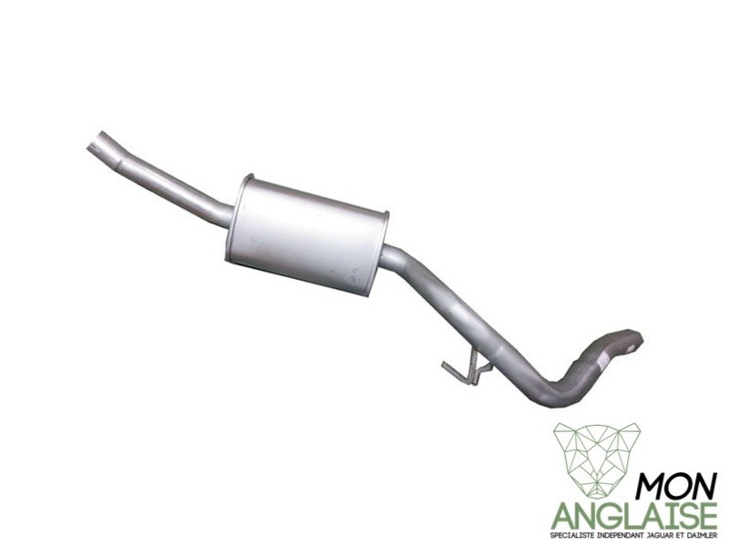 Silencieux d'échappement intermédiaire arrière droite Jaguar XJ8 de 1998 à 2002 Référence OE : NNG6760AA