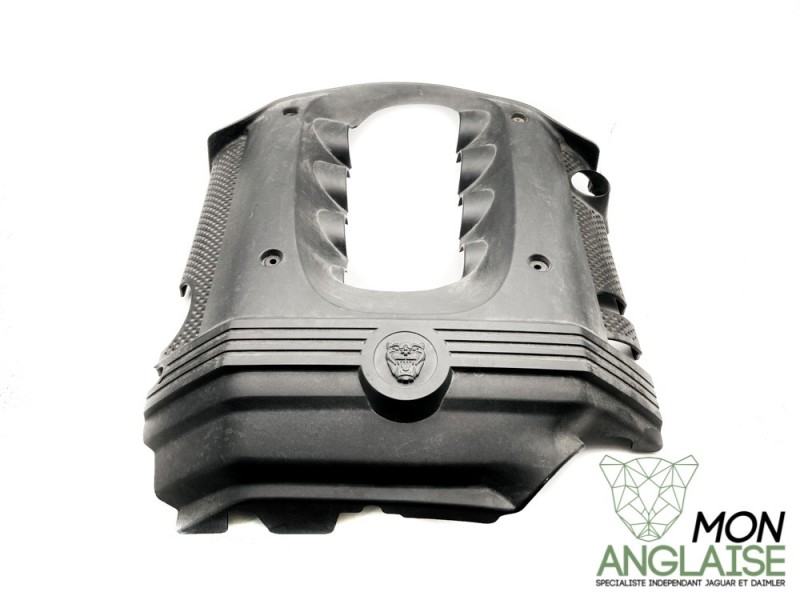 Cache moteur V8 Jaguar XJ X350 de 2003 à 2006 Référence OE : C2C12870