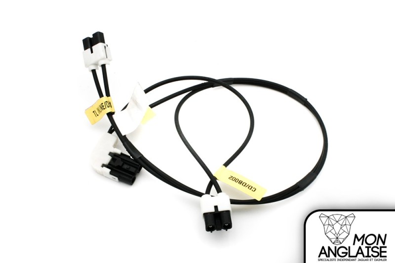 Cable de connexion fibre optique 3 connectiques Jaguar XJ X350 de 2003 à 2007 Référence OE : C2C21845