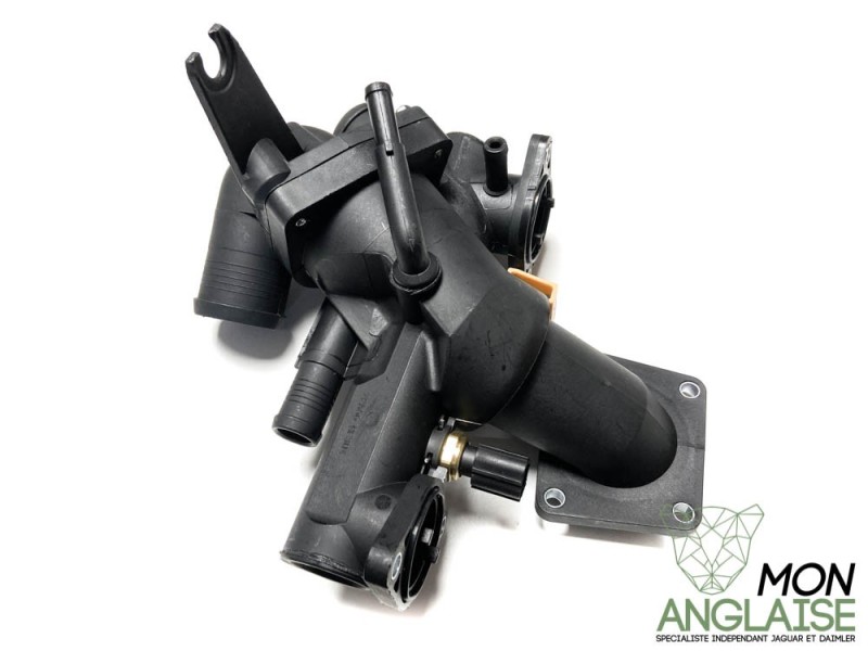 Support thermostat Jaguar XJ X350 de 2006 à 2009 Référence OE : AJ811793
