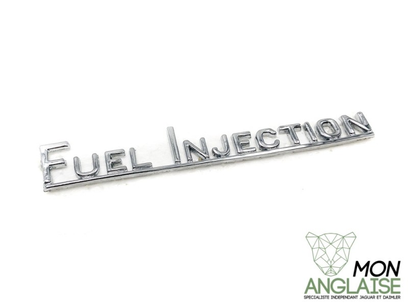 Badge - logo "Fuel Injection" Jaguar XJ Série 2 de 1973 à 1979 Référence OE : BD47265