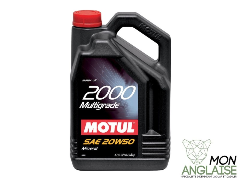 Motul Multigrade 20W50 5L Jaguar XJ Série 2 de 1973 à 1979 Référence OE : 20W50
