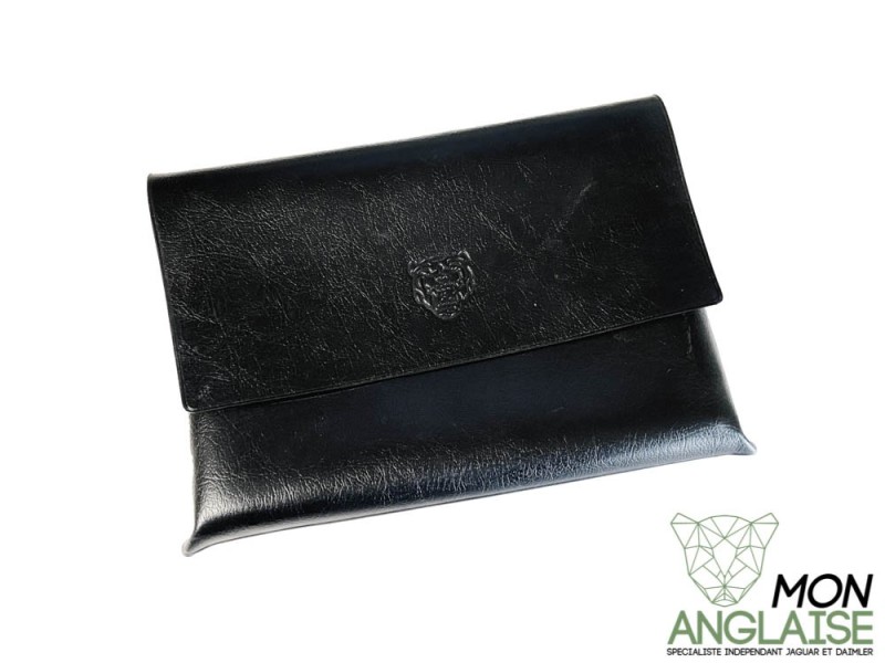 Pochette porte documents Jaguar noir Jaguar XJ Série 3 de 1978 à 1992 Référence OE : POCHETTE13