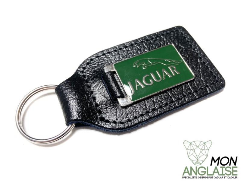 Porte Clef Jaguar cuir et métal Jaguar XJ Série 3 de 1978 à 1992 Référence OE : GAC1120