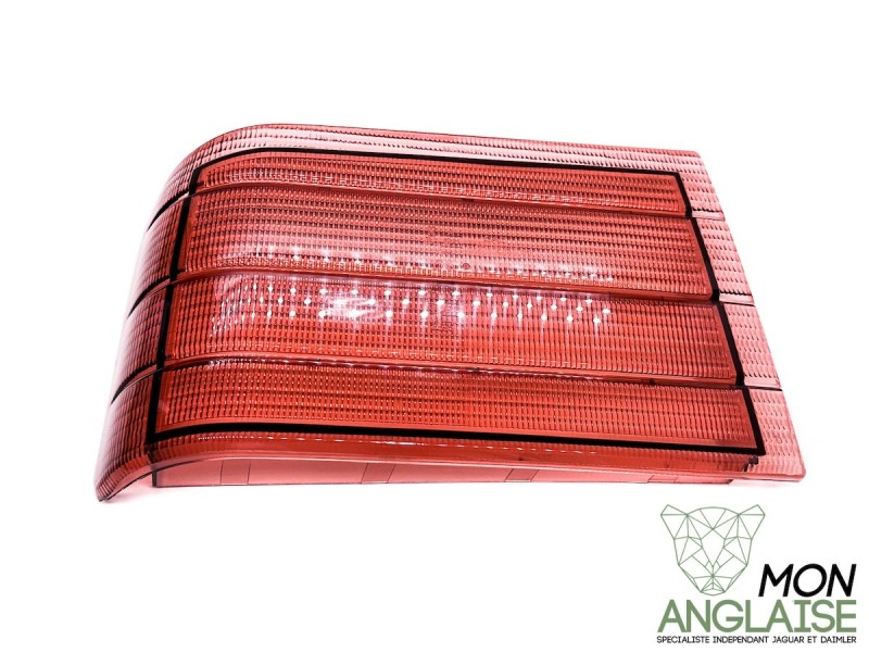 Vitre de feu arrière gauche rouge Jaguar XJ40 de 1987 à 1994 Référence OE : DBC11643X