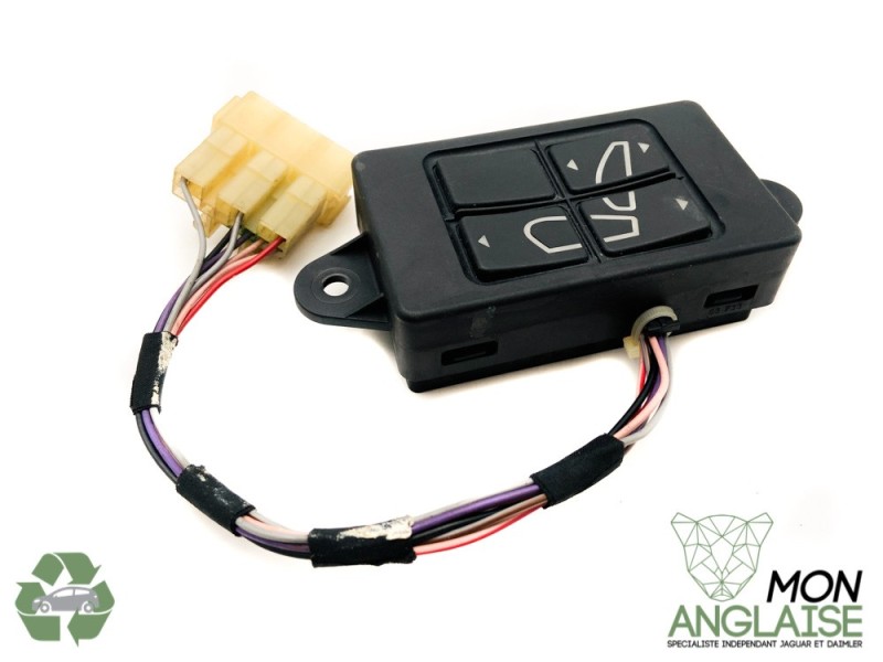 Interrupteur de réglage de siège droite 4 voies Jaguar XJS de 1992 à 1993 Référence OE : DAC7660