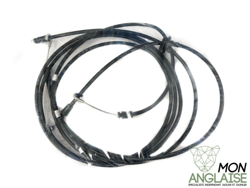 Câble d'ouverture de capot Jaguar XK8 de 1996 à 2003 Référence OE : HJA2541AD