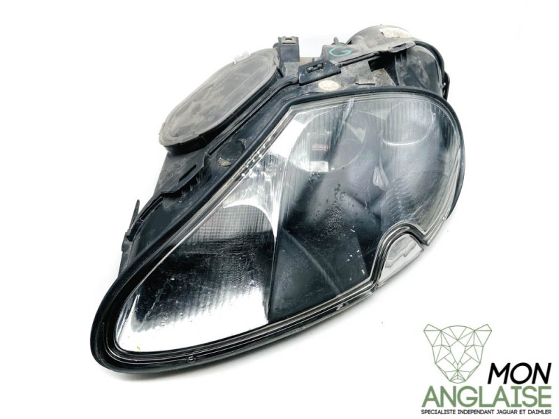 Optique avant gauche halogène RHD - UK Jaguar XK8 de 2003 à 2006 Référence OE : LJA4501AH