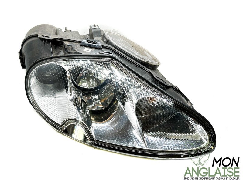 Optique avant droite halogène *Abimé* Jaguar XK8 de 1996 à 2006 Référence OE : LJA4500BHA