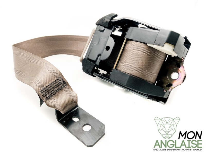 Ceinture de sécurité arrière centrale sable Jaguar XJ8 de 1998 à 2002