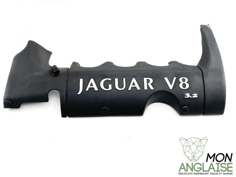 Cache moteur  gauche Jaguar V8 3,2L Jaguar XJ8 de 1999 à 2002