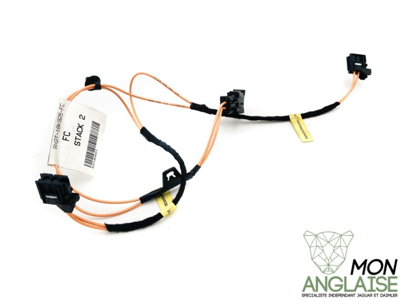 Câble de connexion fibre optique coffre Jaguar XF de 2008 à 2009